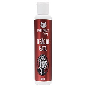 Tesão De Gata Gel Excitante 40ml Banho De Gata