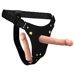 Cinta Peniana Dupla Pênis Realísticos 19 X 4cm Soulsex