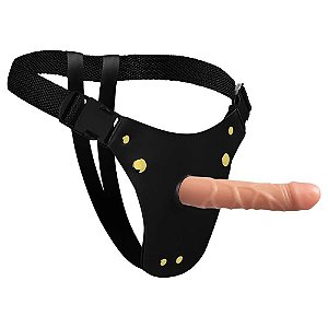 Cinta Peniana Pênis Realístico 18 X 4cm Soulsex