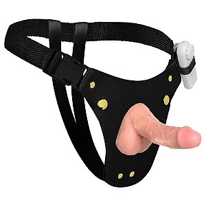 Cinta Peniana Pênis Vibrador Escroto 15 X 3,5cm Soulsex