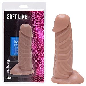 Pênis De Borracha Maciço 14,5 X 3,5cm Kgel