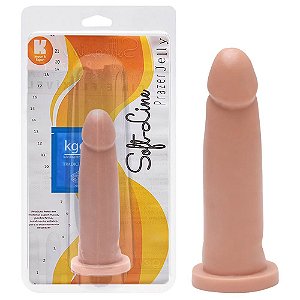 Pênis De Borracha Maciço 13,5 X 3,3cm Kgel