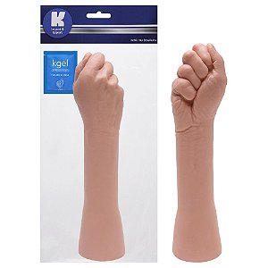 Mão Penetrador Borracha Maciço 34 X 7cm Kgel