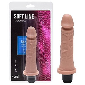 Pênis Vibrador Interno 17,5 X 3,8cm Kgel