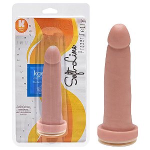 Pênis Maciço Vac-u-loc Para Cinta 13,5 X 3,3cm Kgel