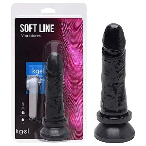 Pênis Vibrador Controle Externo 17 X 4cm Kgel