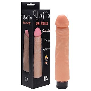 Pênis Vibrador Cyber Skyn 21 X 3,8cm Yaffa