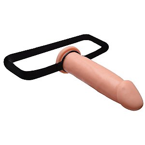 Capa Peniana Realística Pvc 19 X 3,5cm êxtase