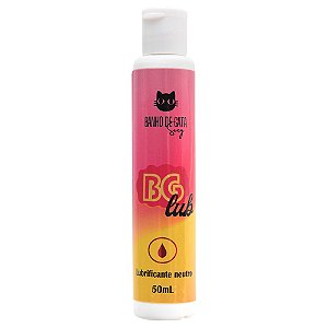 Bg Lub Lubrificante Neutro 50ml Banho De Gata