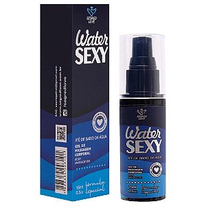 Water Sexy Lubrificante Siliconado 15ml Segred Love