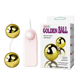 Golden Ball Vibrador Pompoar Baile Sensual Love