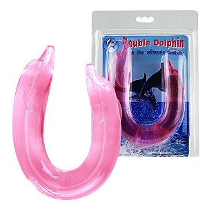 Pênis Realístico Double Dolphin Baile Sensual Love
