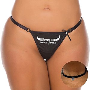 Kit Fio Dental Corna Sim Mansa Jamais Pimenta Sexy