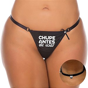 Kit Fio Dental Chupe Antes De Usar Pimenta Sexy