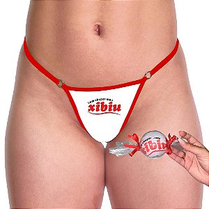 Tanga Fio Dental Xibiu Pimenta Sexy