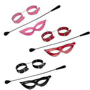 Kit Tiazinha Trio Algema Dominatrixxx