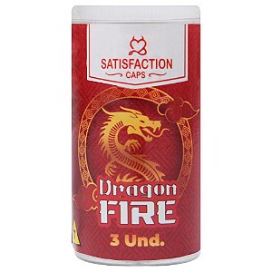 Bolinha Dragon Fire 03 Unidades Satisfaction