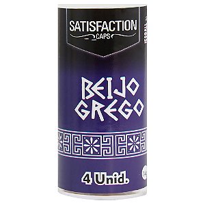 Bolinha Beijo Grego 04 Unidades Satisfaction