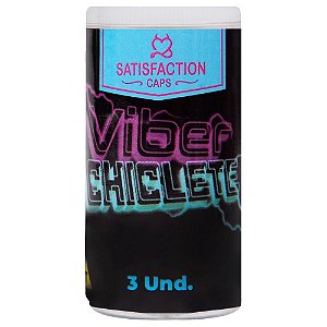 Bolinha Viber Chiclete 03 Unidades Satisfaction