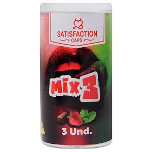 Bolinha Mix De Sabores 03 Unidades Satisfaction