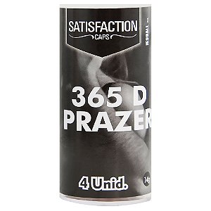 Bolinha 365 D Prazer 04 Unidades Satisfaction