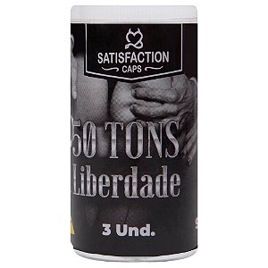 Bolinha 50 Tons De Liberdade 03 Unidades Satisfaction