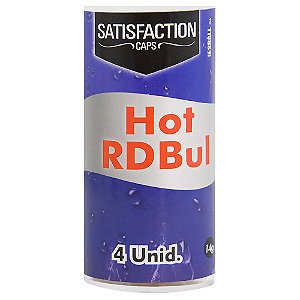 Bolinha Comestível Hot Rd Bul 04 Unidades Satisfaction