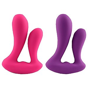 Plug Anal Duplo 9 Vibrações Mento S-hande Sexy Import