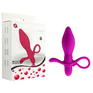 Plug Anal 10 Vibrações Pretty Love Taylor Vipmix