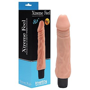 Pênis Vibrador Xtreme Feel 8.0 Lovetoy Vipmix