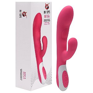 Vibrador Ponto G E Clitóris Nvtoys Mika Usb Vipmix