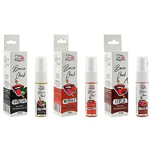 Bocca Chock Spray Excitante 15ml Menu Dos Prazeres