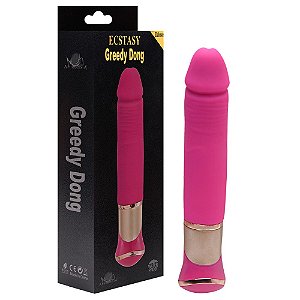 Vibrador Rotativo 10 Modos Ecstasy Greedy Dong Vipmix