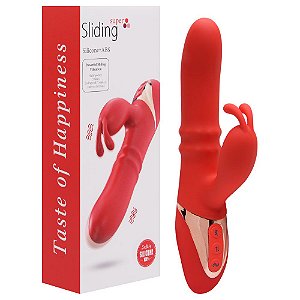Vibrador 3 Vibros E 3 Vai E Vem Super Sliding Vipmix