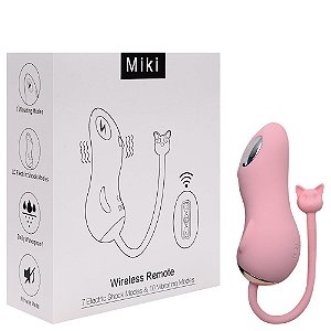 Cápsula 10 Vibrações E Choque Wireless Miki Vipmix