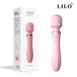 Vibrador Varinha Mágica 10 Vibrações Lilo Vipmix