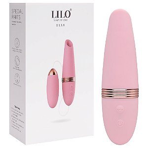 Vibrador 10 Pulsações Com Bullet Lilo Vipmix