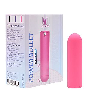 Power Bullet Recarregável 10 Vibrações Vipmix