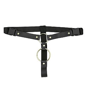 Cinta Peniana Dp Com Argola Dominatrixxx