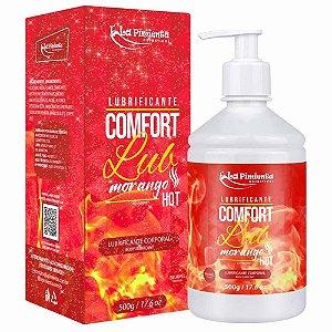 Lubrificante Comfort Lub Hot 500g La Pimienta