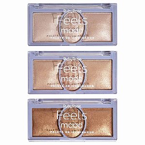 Paleta De Iluminador Feels Mood Ruby Rose