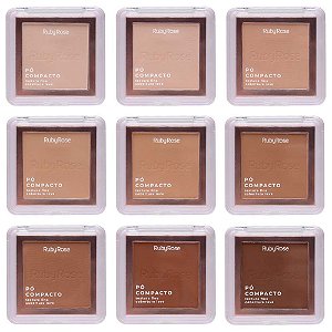 Pó Compacto Textura Fina Ruby Rose