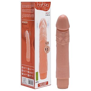 Pênis Vibrador Multivelocidade Barbara 24 X 3,3cm Vipmix
