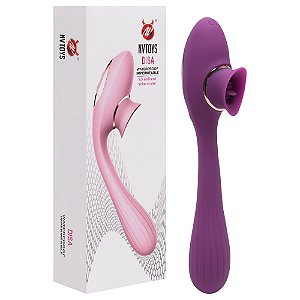 Massageador Clitóris Ponto G 10 Vibrações Nvtoys Vipmix