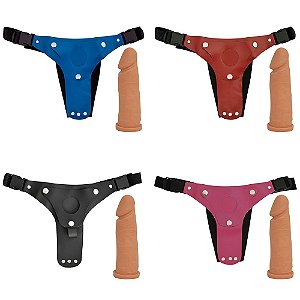 Cinta Peniana Adão Com Pênis 16,5cm Dominatrixxx