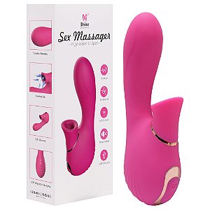 Vibrador 7 Pulsações E 7 Vibrações Recarregável Vipmix