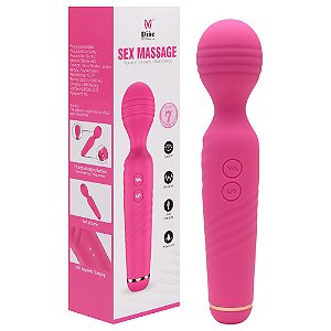 Vibrador Ponta Dupla 7 Vibrações E Pulsações Vipmix