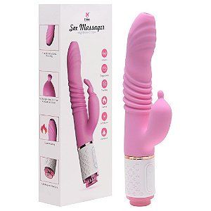 Vibrador 7 Vibrações 3 Cabeças Recarregável Vipmix