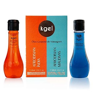 Kit óleos Afrodisian índia E Maldivas Kgel