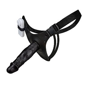 Cinta Com Prótese E Vibro De 16 X 3,5cm La Pimienta